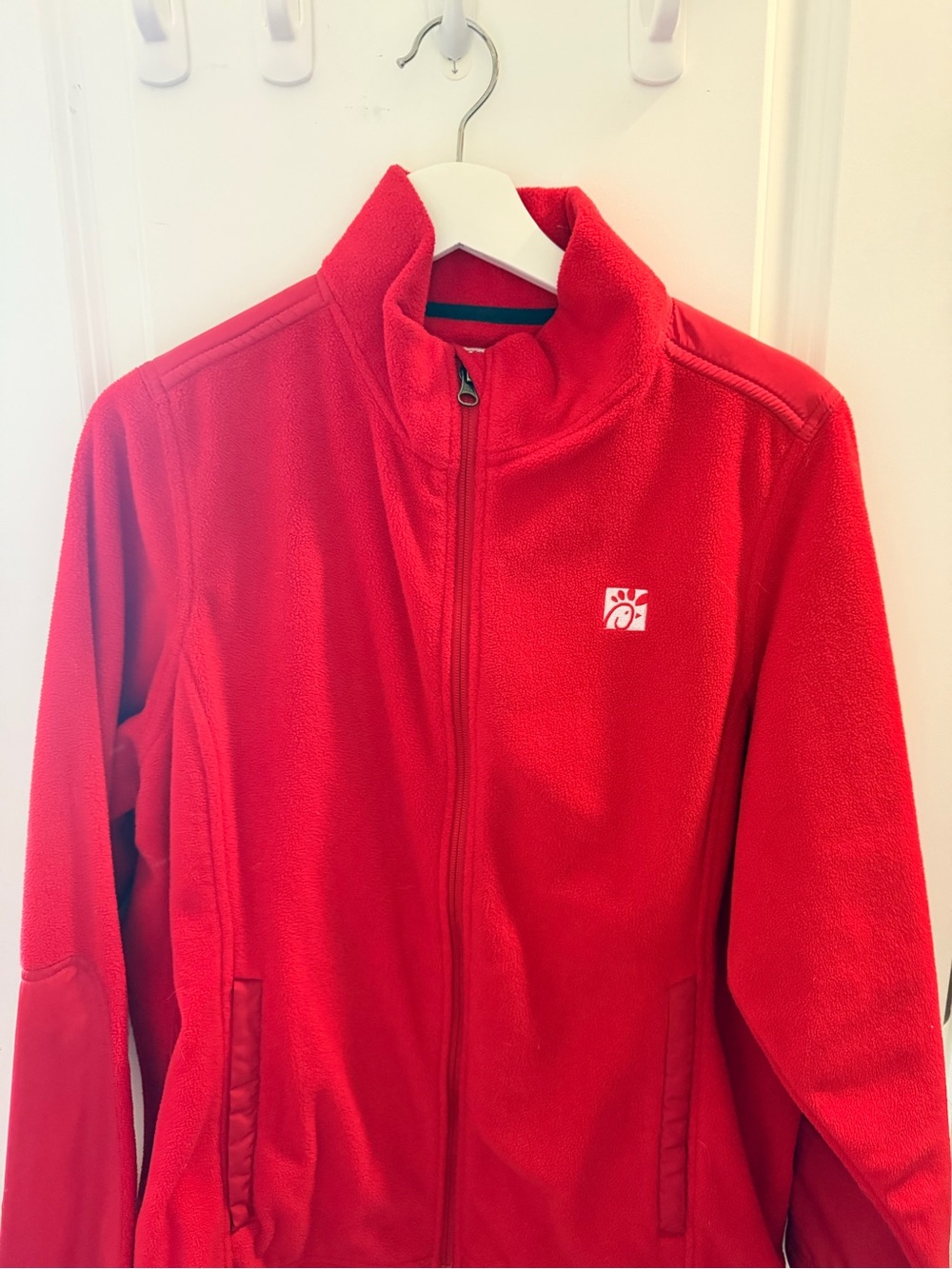 Red Fleece Jacket - Logo